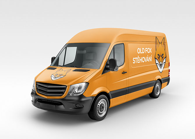 stěhovací dodávka Old Fox stěhování Česká Lípa